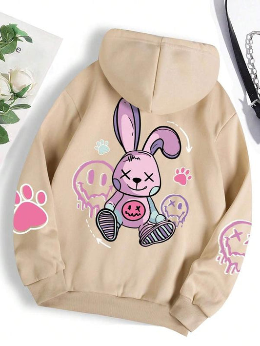 Bunny hoodie Smooth colors